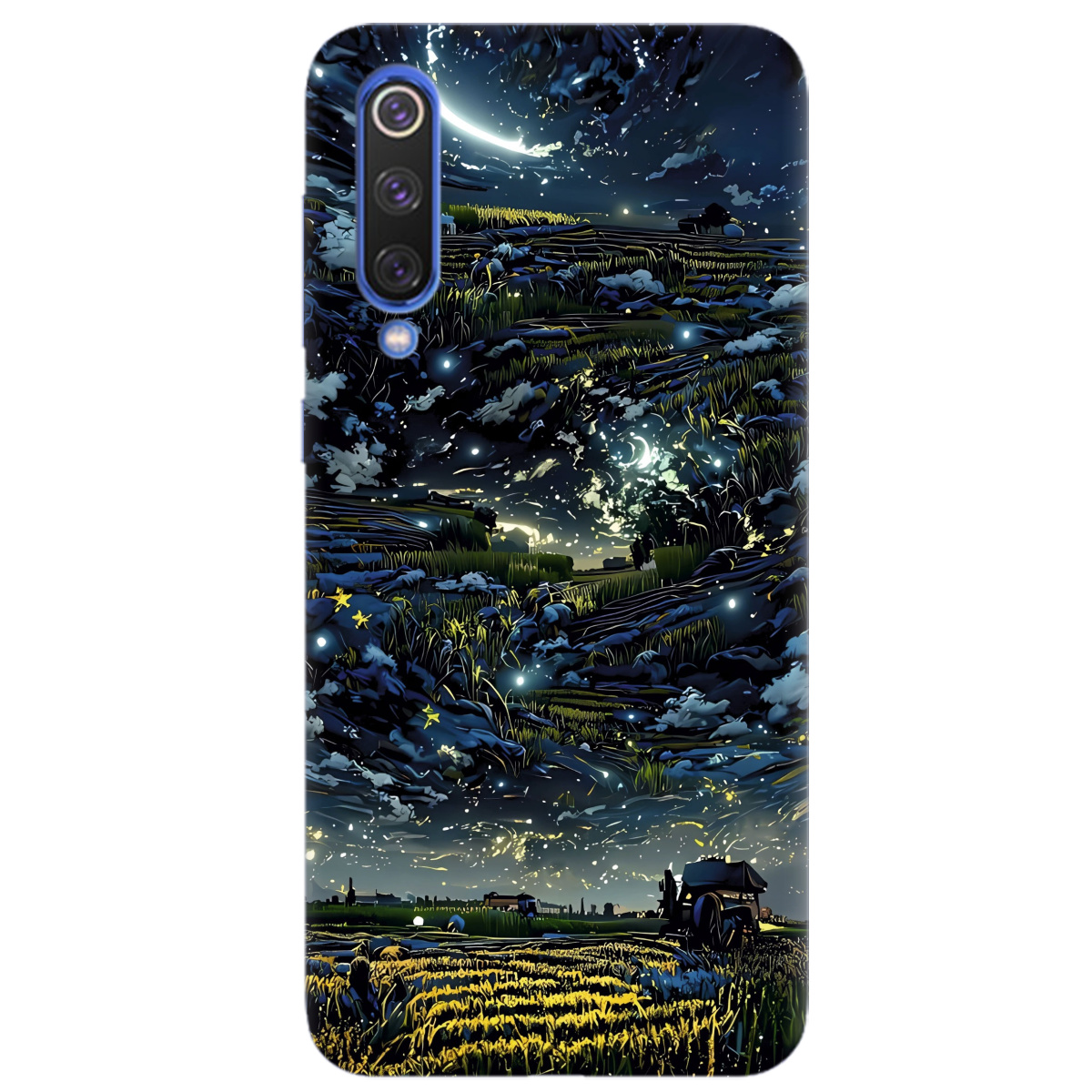 Чохол для Xiaomi Mi 9 Зоряне небо - фото 1 Чохол для Xiaomi Mi 9 Зоряне небо - фото 1 - Чохли для телефонів