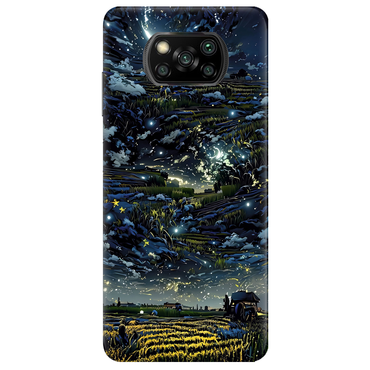 Чохол для Xiaomi Poco X3 Pro Зоряне небо - фото 1 Чохол для Xiaomi Poco X3 Pro Зоряне небо - фото 1 - Чохли для телефонів