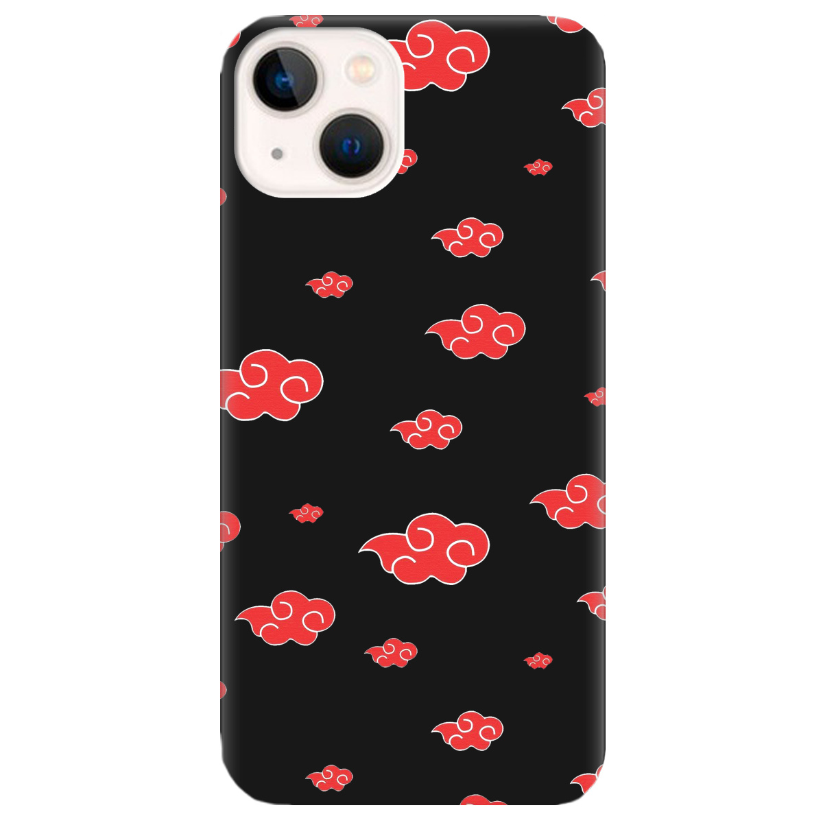 Чехол для Apple iPhone 13 Mini черный матовый soft touch Akatsuki - фото 1 - Чехлы для телефонов