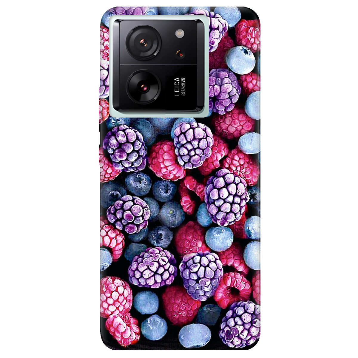 Чохол для Xiaomi 13T Pro Frosty berry - фото 1 Чохол для Xiaomi 13T Pro Frosty berry - фото 1 - Чохли для телефонів