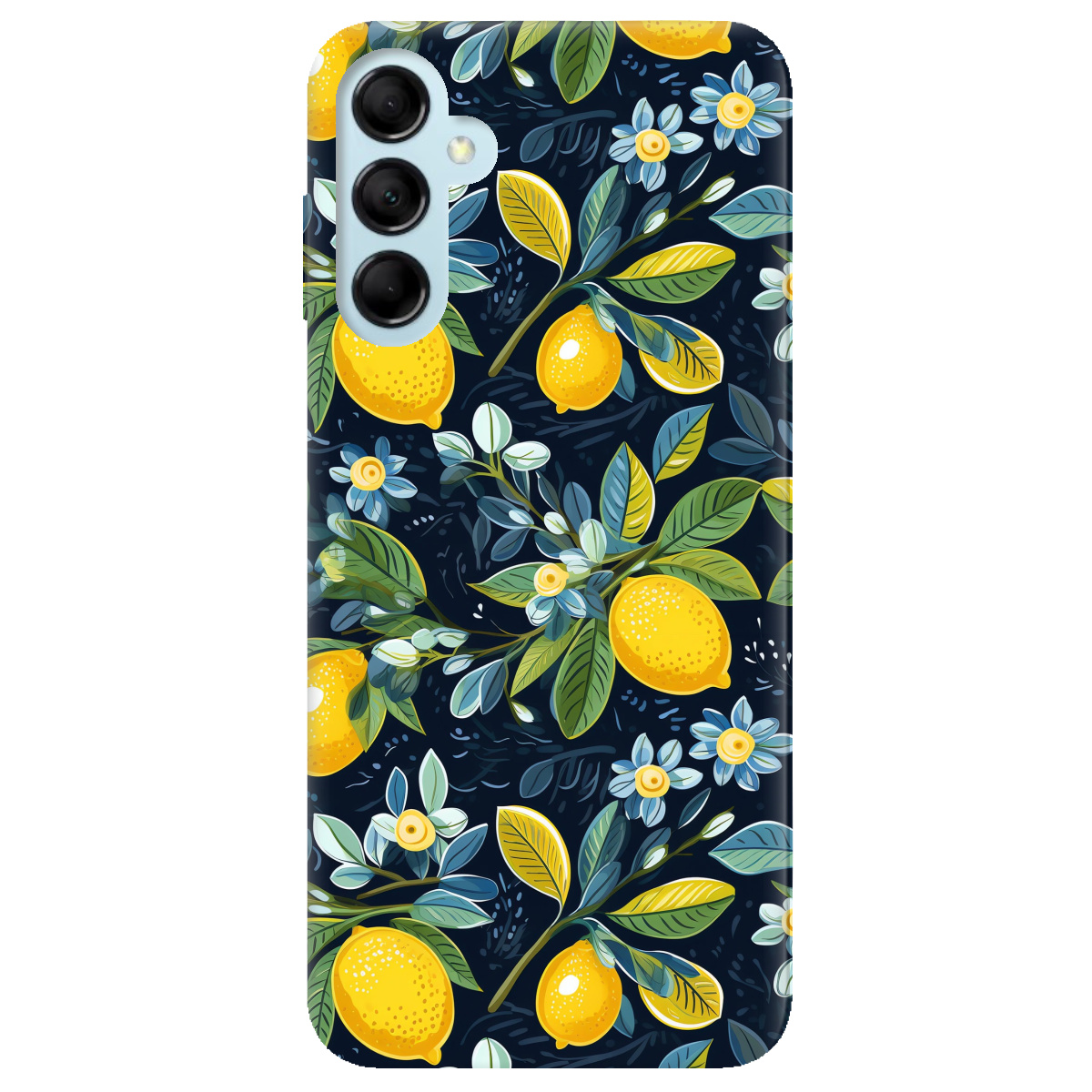 Чехол для Samsung Galaxy M14 5G Lemon with flower - фото 1 - Чехлы для телефонов