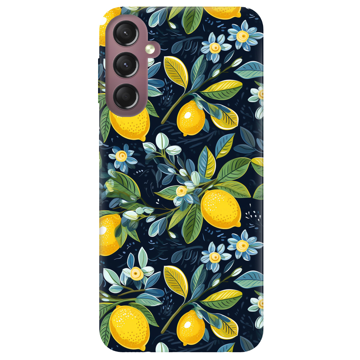 Чехол для Samsung Galaxy A05s Lemon with flower - фото 1 - Чехлы для телефонов