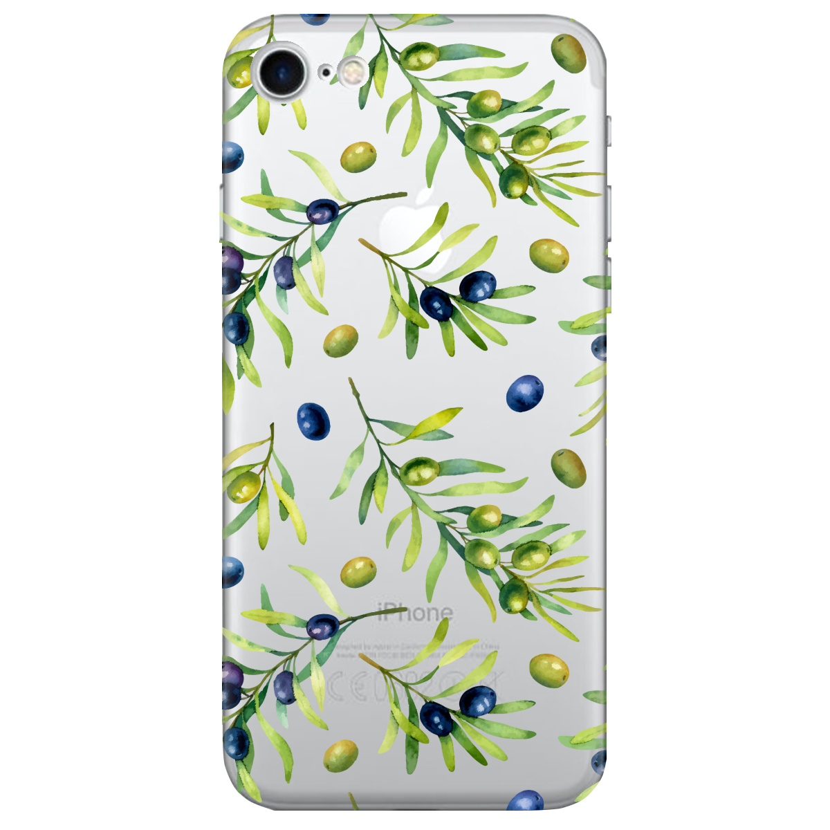 Чохол для Apple iPhone 8 Olives - фото 1 - Чохли для телефонів