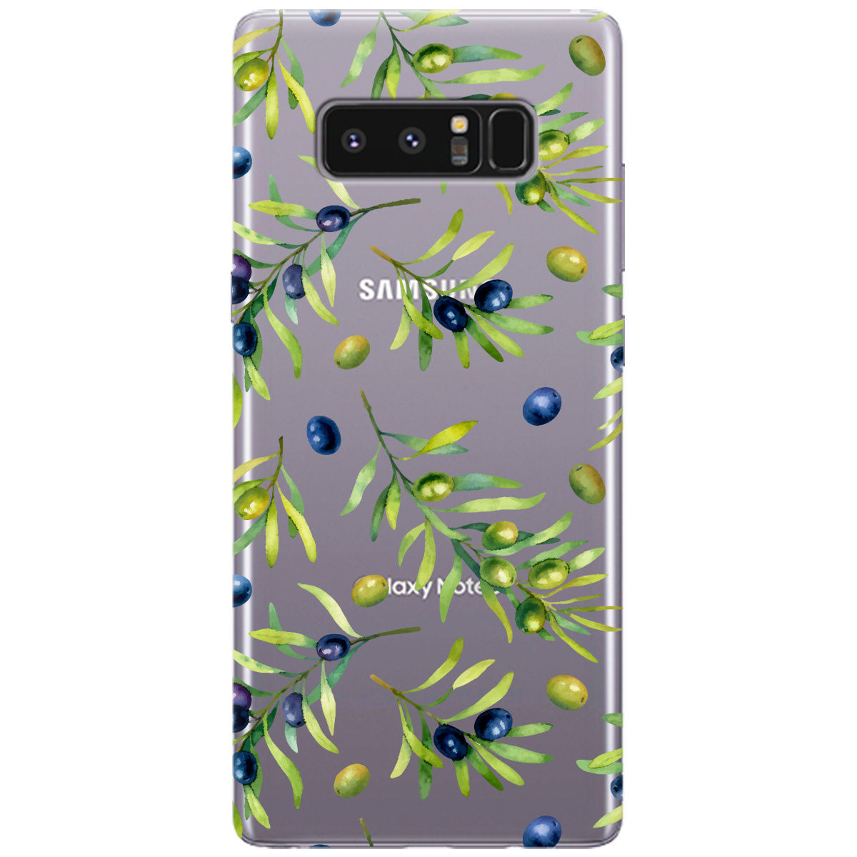 Чохол для Samsung Galaxy Note 8 Olives - фото 1 Чохол для Samsung Galaxy Note 8 Olives - фото 1 - Чохли для телефонів