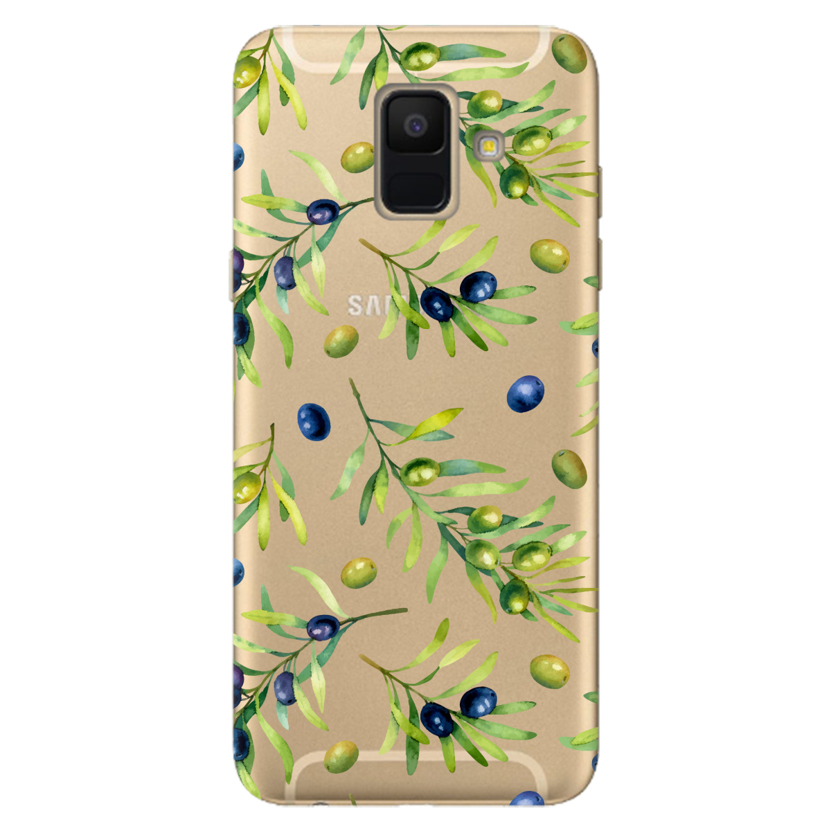Чохол для Samsung Galaxy A6 2018 Olives - фото 1 - Чохли для телефонів