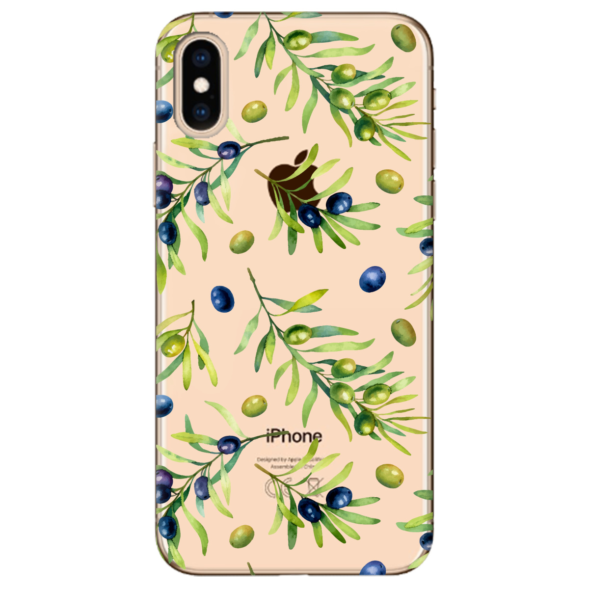 Чохол для Apple iPhone XS Olives - фото 1 - Чохли для телефонів