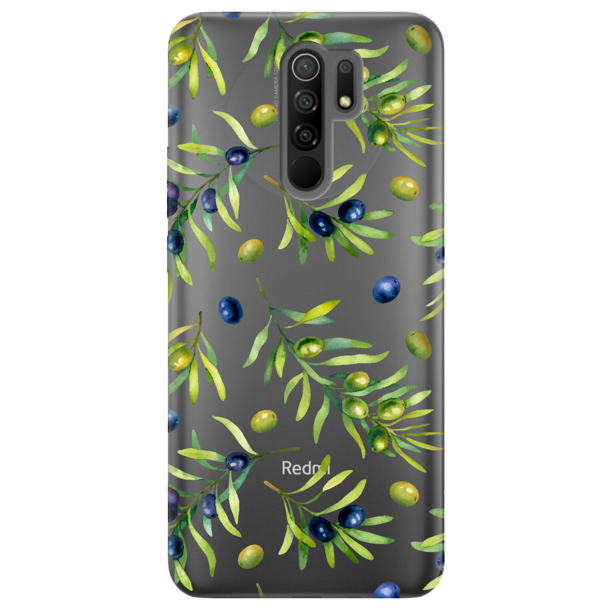 Чехол для Xiaomi Redmi 9 Olives - фото 1 - Чехлы для телефонов