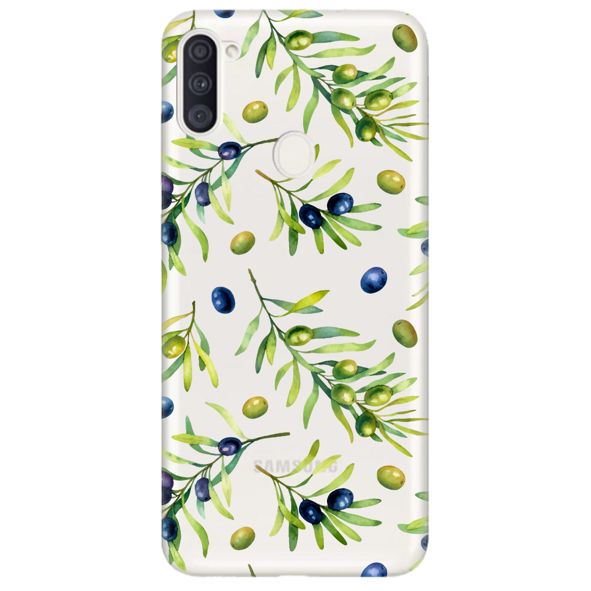 Чехол для Samsung Galaxy A11 Olives - фото 1 - Чехлы для телефонов