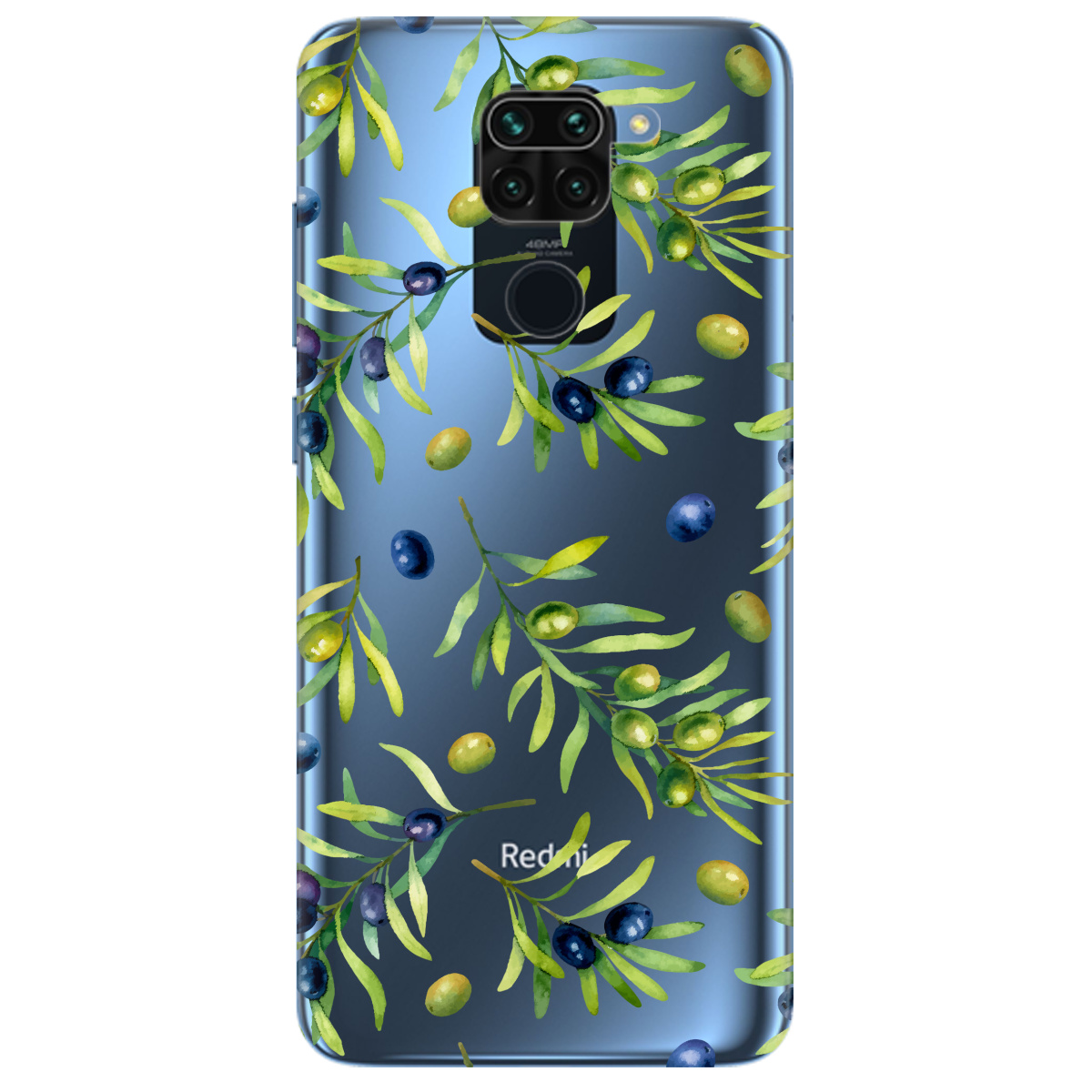 Чехол для Xiaomi Redmi Note 9 Olives - фото 1 - Чехлы для телефонов