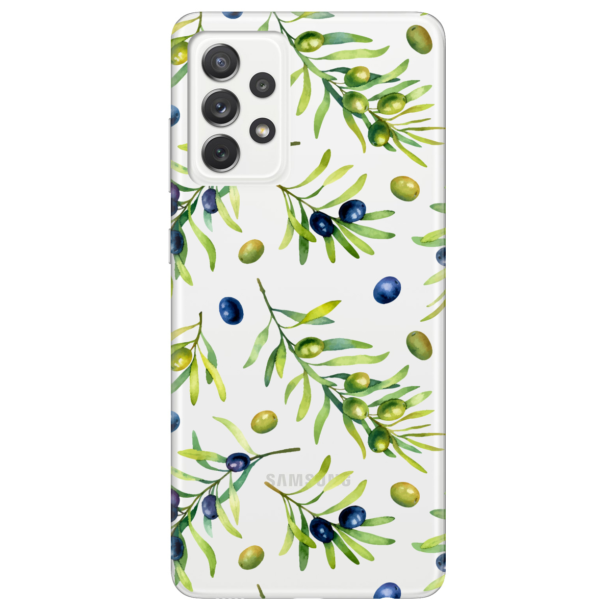 Чехол для Samsung Galaxy A72 Olives - фото 1 - Чехлы для телефонов