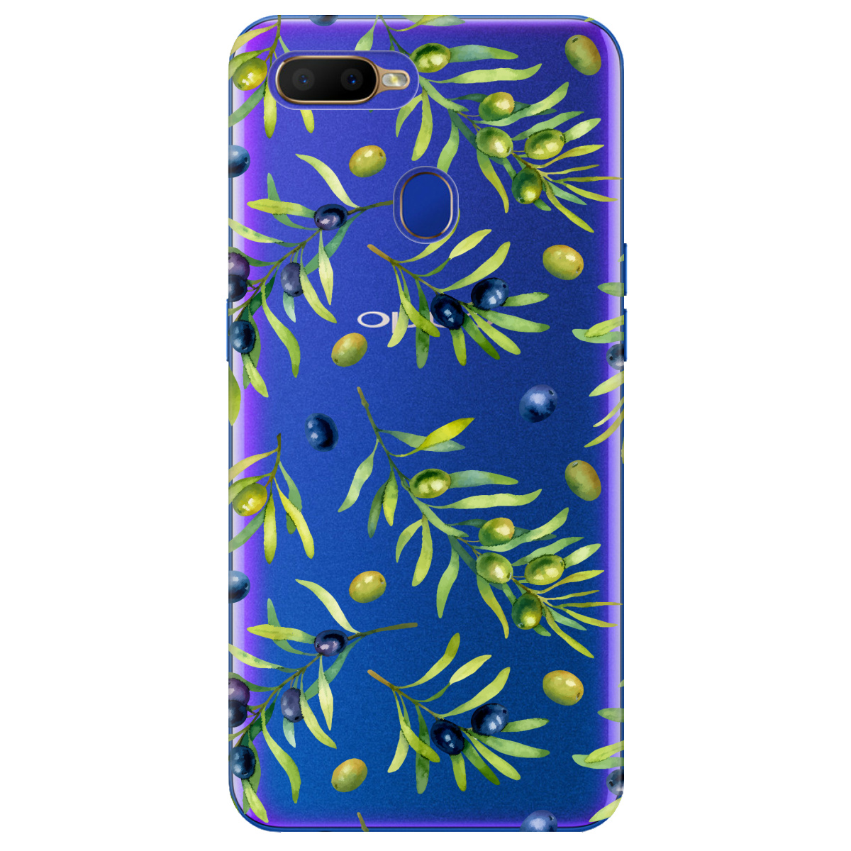 Чехол для Oppo A5s Olives - фото 1 - Чехлы для телефонов