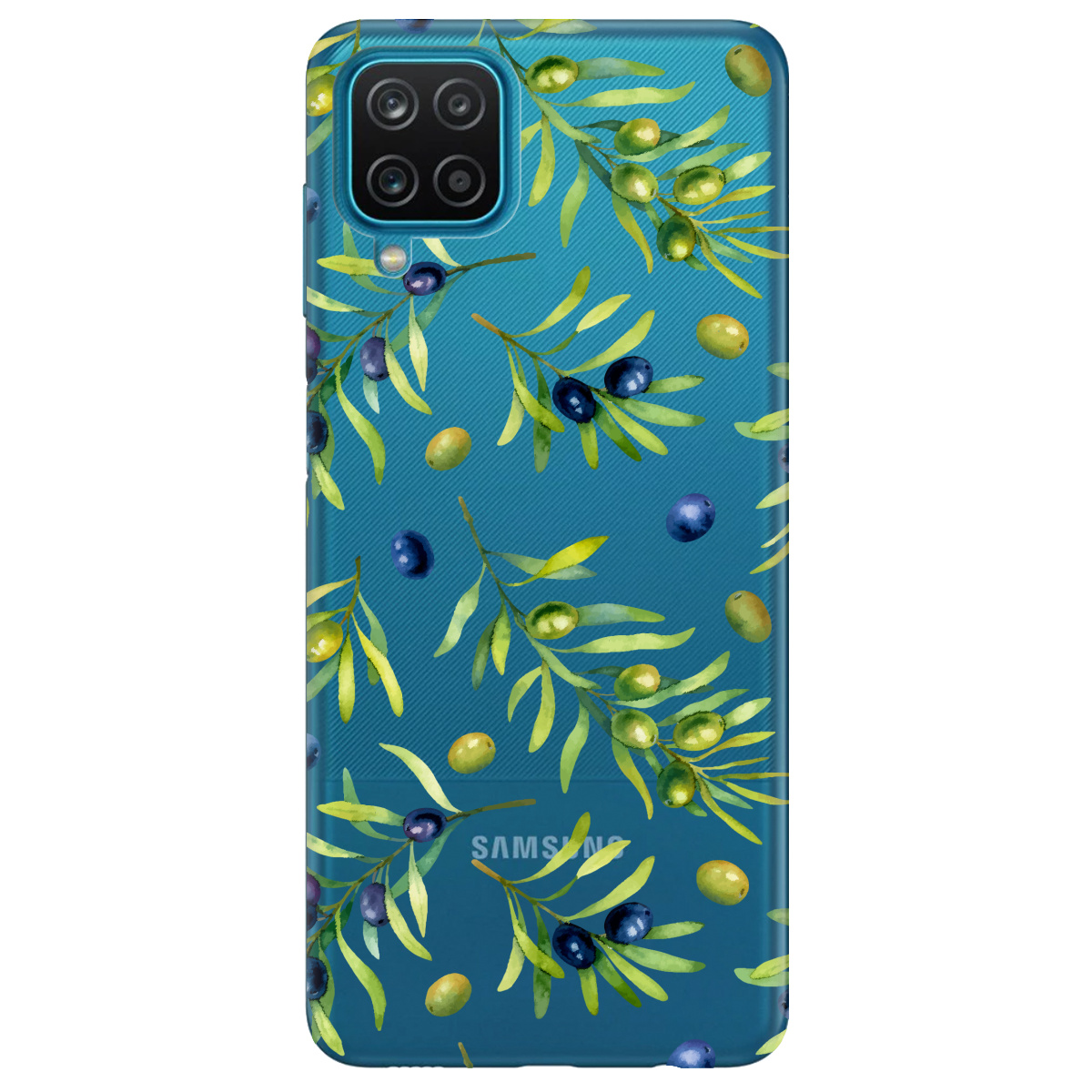 Чохол для Samsung Galaxy A12 4G Olives - фото 1 - Чохли для телефонів