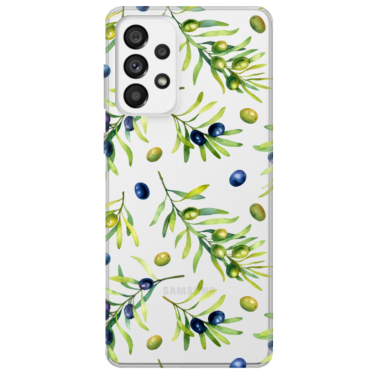 Чехол для Samsung Galaxy A73 Olives - фото 1 - Чехлы для телефонов