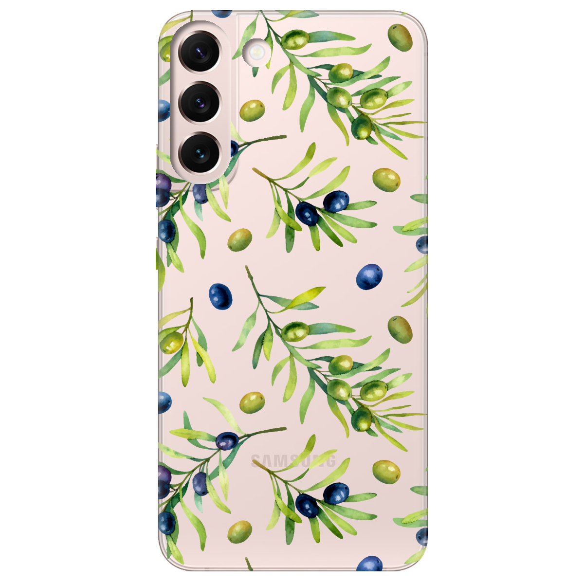 Чехол для Samsung Galaxy S22 Plus Olives - фото 1 - Чехлы для телефонов