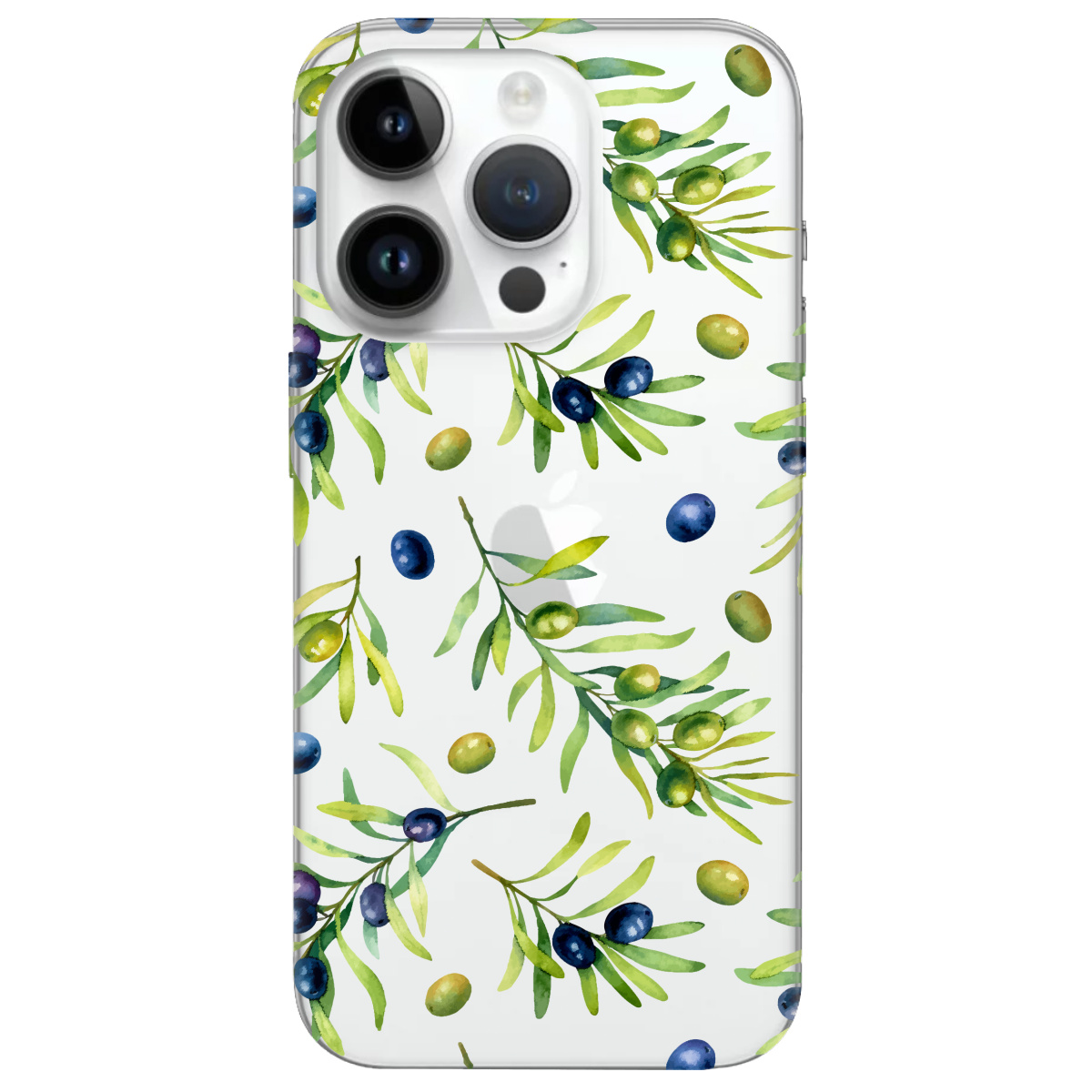 Чохол для Apple iPhone 14 Pro Olives - фото 1 Чохол для Apple iPhone 14 Pro Olives - фото 1 - Чохли для телефонів