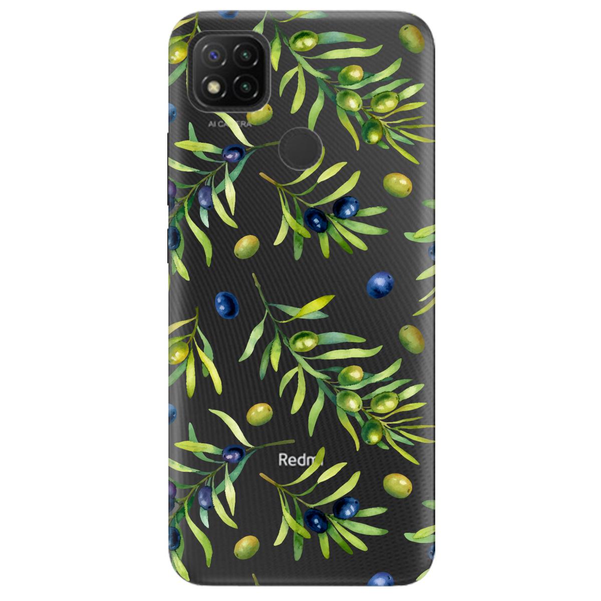 Чехол для Xiaomi Redmi 10A Olives - фото 1 - Чехлы для телефонов