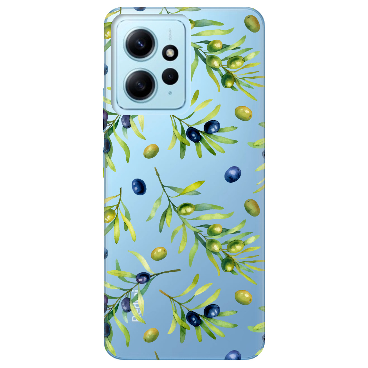 Чехол для Xiaomi Redmi Note 12 4G Olives - фото 1 - Чехлы для телефонов