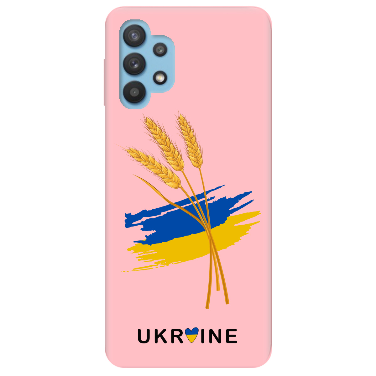 Чохол для Samsung Galaxy A32 4G ніжно-рожевий матовий soft touch Spikelets - фото 1 - Чохли для телефонів