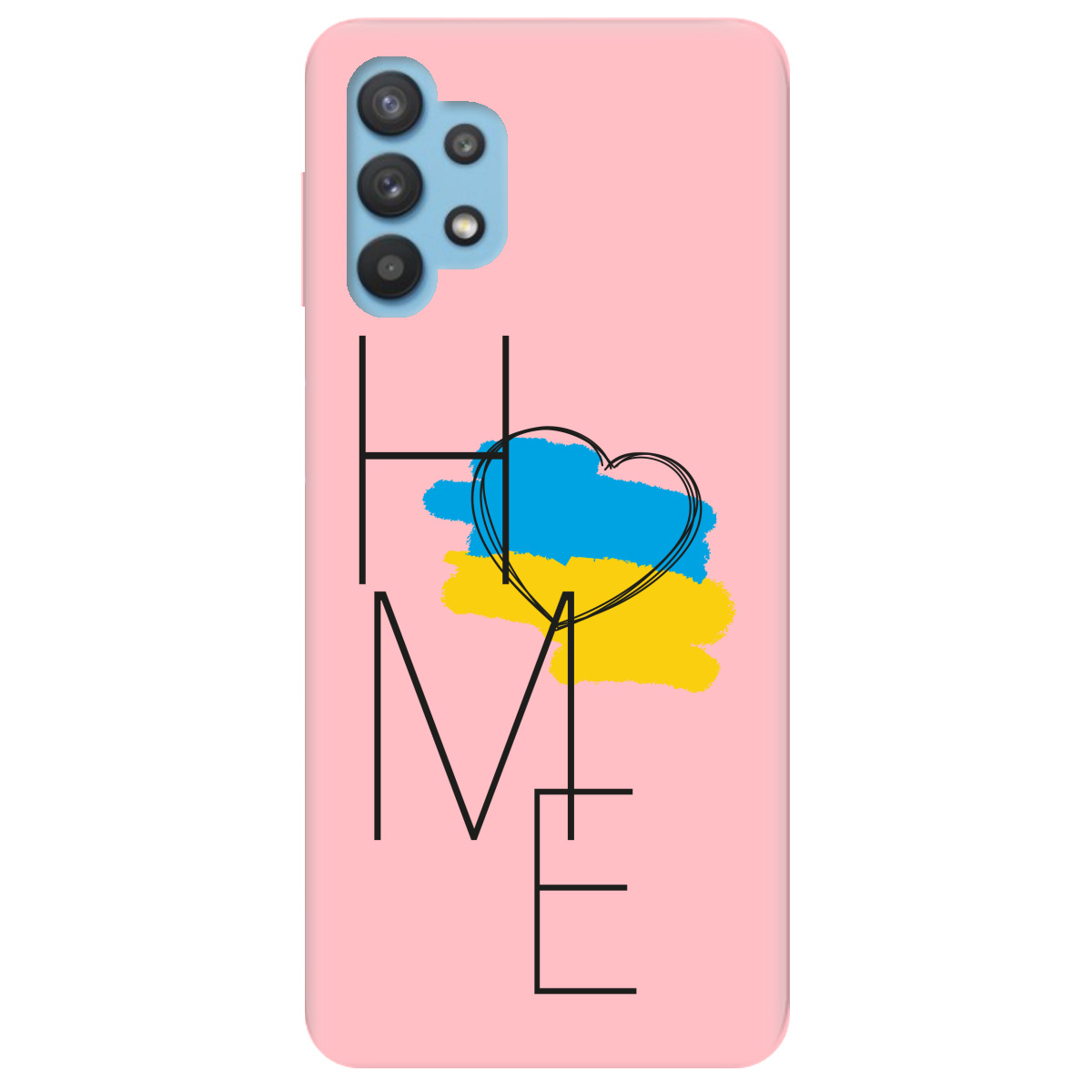 Чохол для Samsung Galaxy A32 4G ніжно-рожевий матовий soft touch Home - фото 1 - Чохли для телефонів