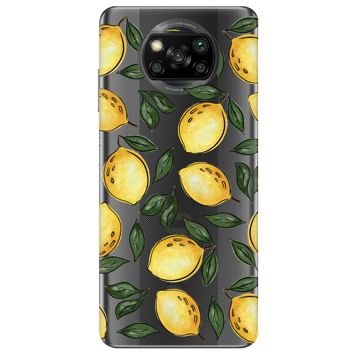 Чехол для Xiaomi Poco X3 Limoncello - фото 1 - Чехлы для телефонов