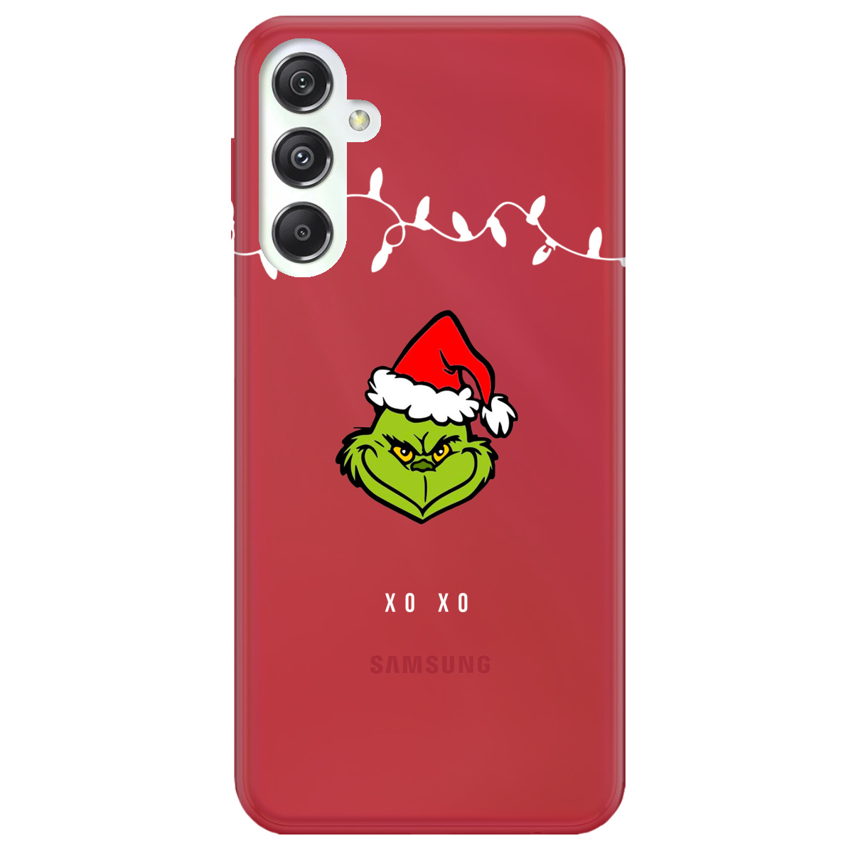Чехол для Samsung Galaxy M34 5G Grinch xo xo - фото 1 Чехол для Samsung Galaxy M34 5G Grinch xo xo - фото 1 - Чехлы для телефонов