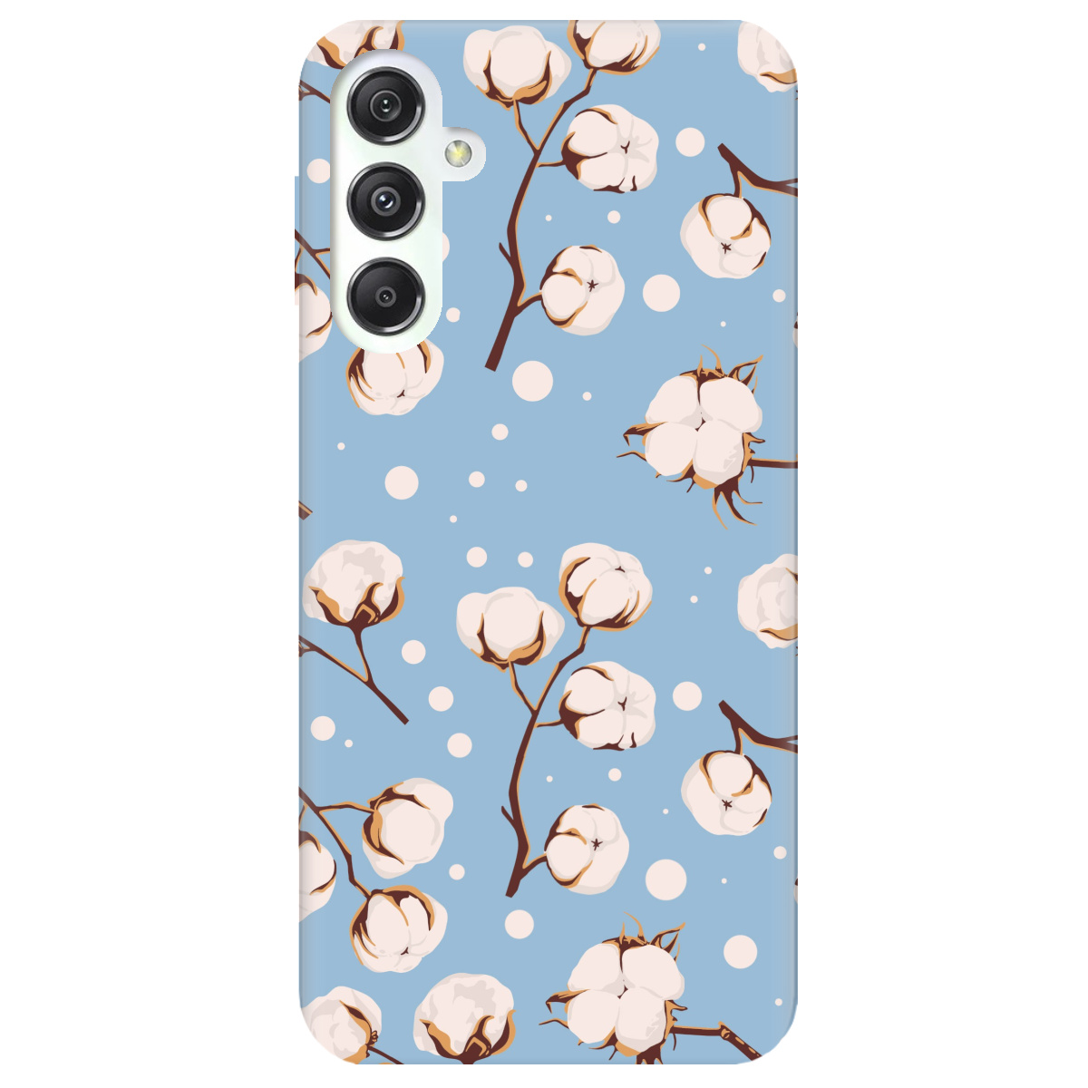 Чехол для Samsung Galaxy M34 5G Квітка бавовни - фото 1 - Чехлы для телефонов