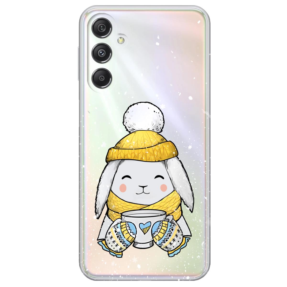 Чехол для Samsung Galaxy M34 5G Пухнастик - фото 1 - Чехлы для телефонов