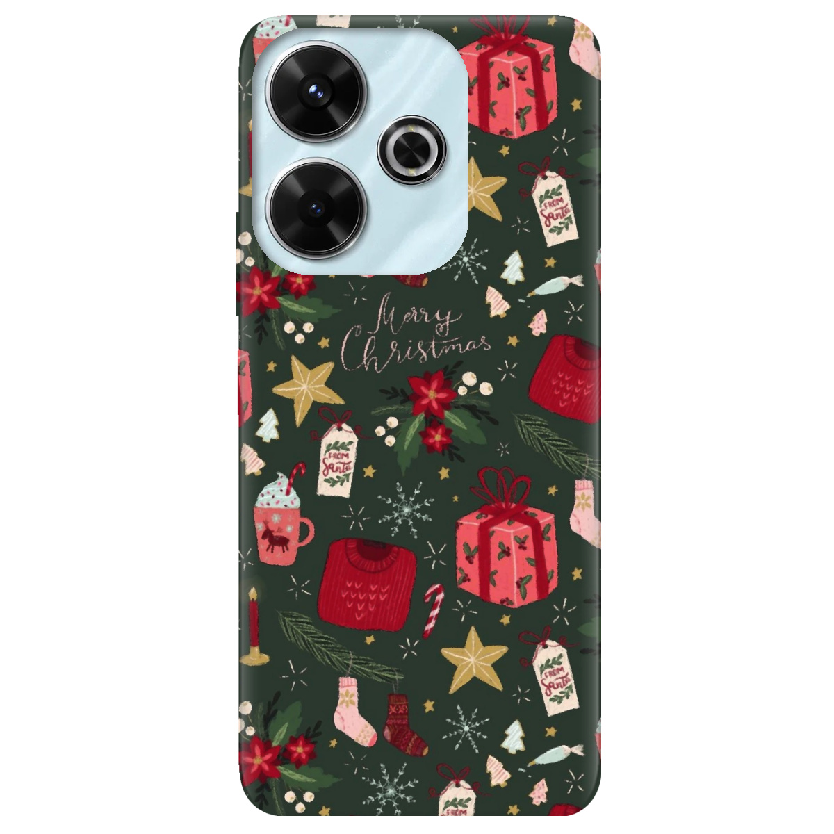 Чохол для Xiaomi Redmi 13 Merry christmas - фото 1 - Чохли для телефонів