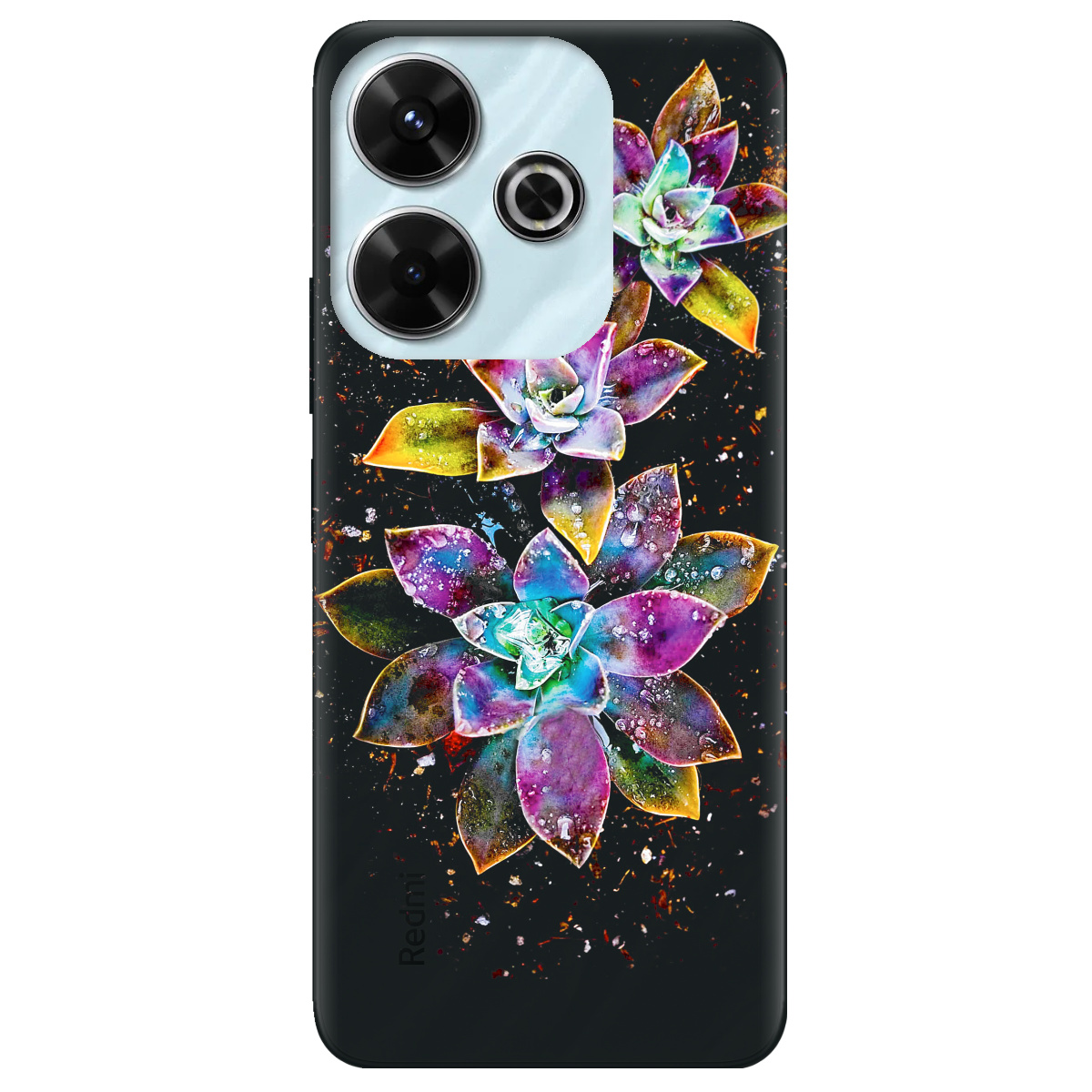 Чехол для Xiaomi Poco M6 4G Magical flowers - фото 1 - Чехлы для телефонов