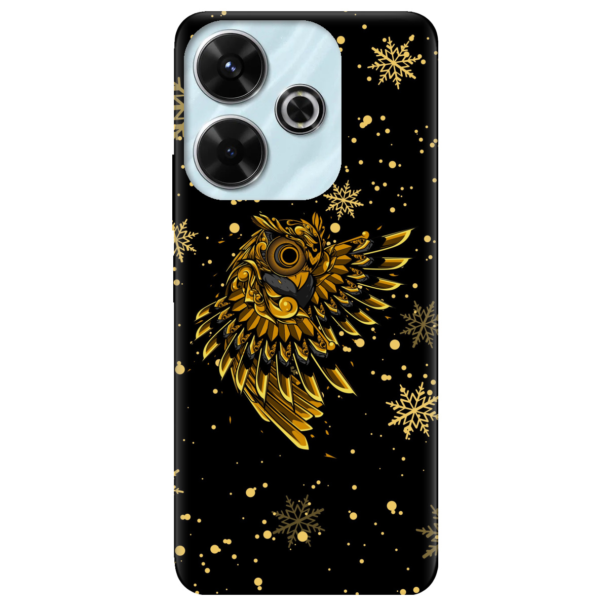 Чохол для Xiaomi Poco M6 4G Gold sova - фото 1 - Чохли для телефонів