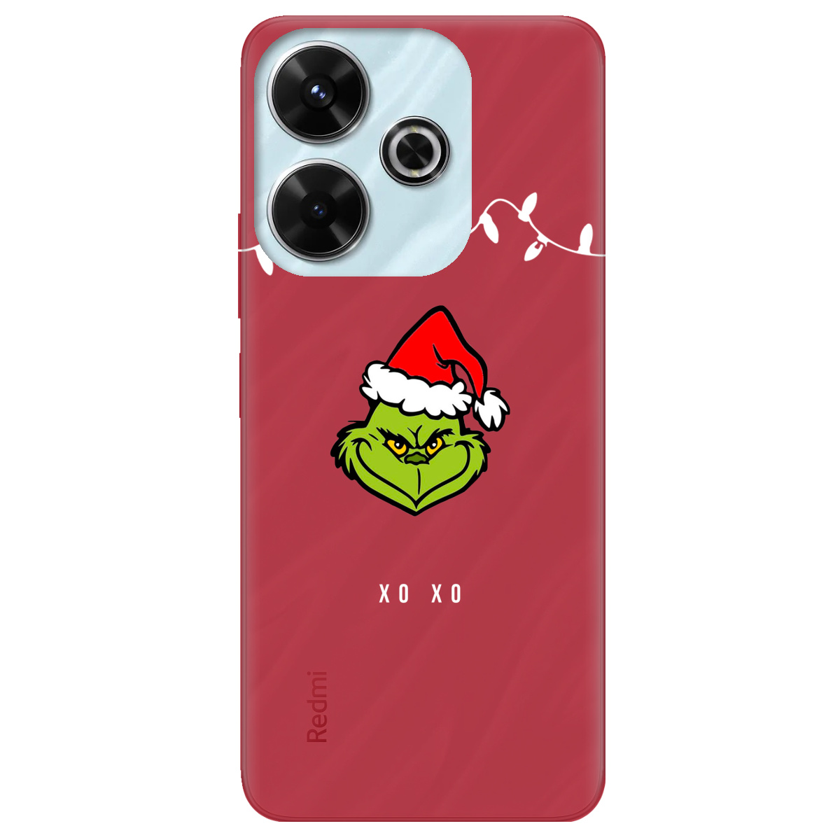 Чехол для Xiaomi Poco M6 4G Grinch xo xo - фото 1 - Чехлы для телефонов