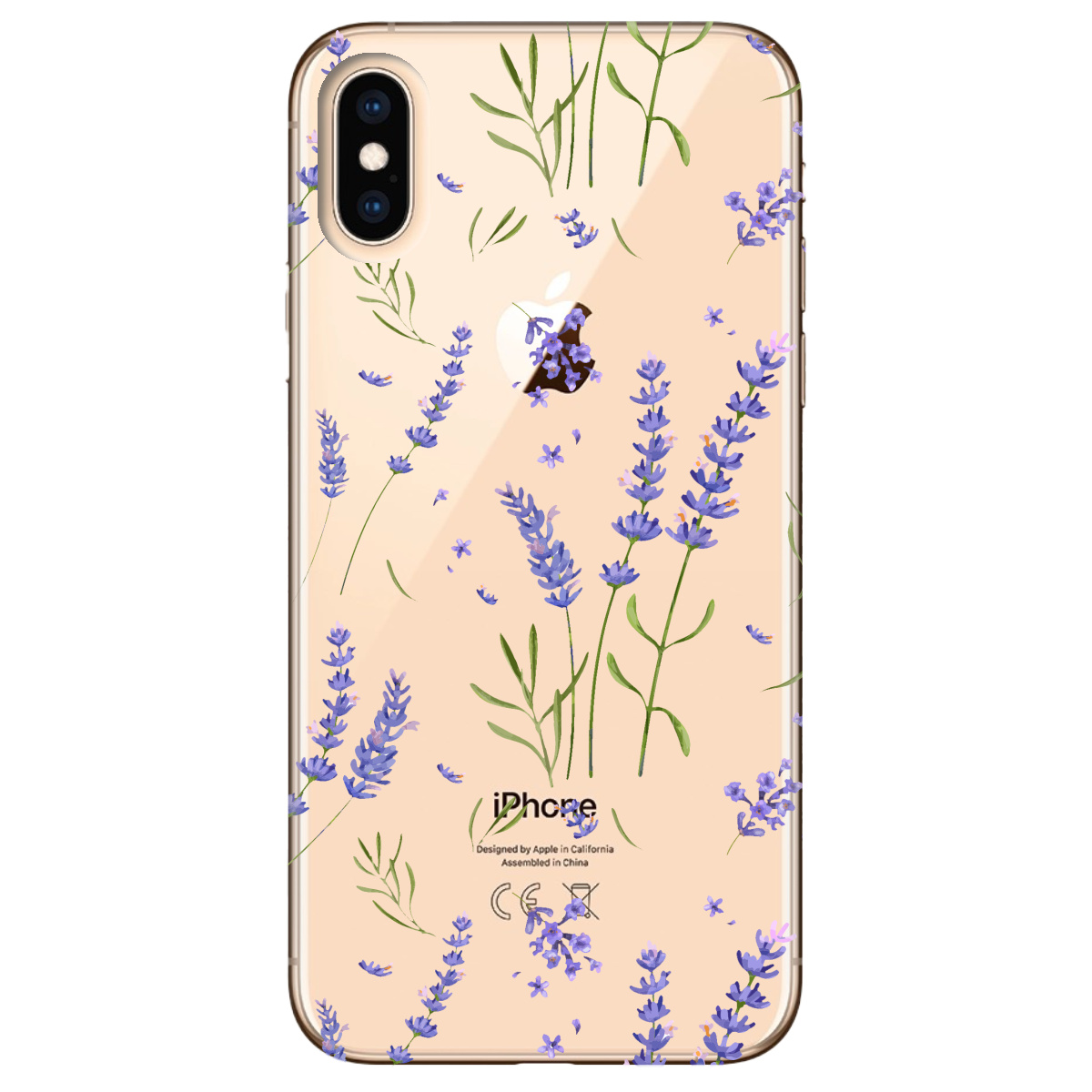 Чехол для Apple iPhone X Lavender - фото 1 Чехол для Apple iPhone X Lavender - фото 1 - Чехлы для телефонов
