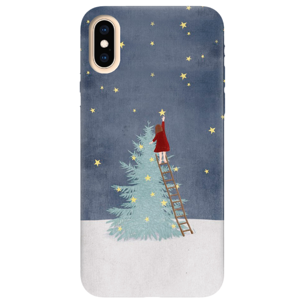 Чехол для Apple iPhone X Girlwithstar - фото 1 - Чехлы для телефонов