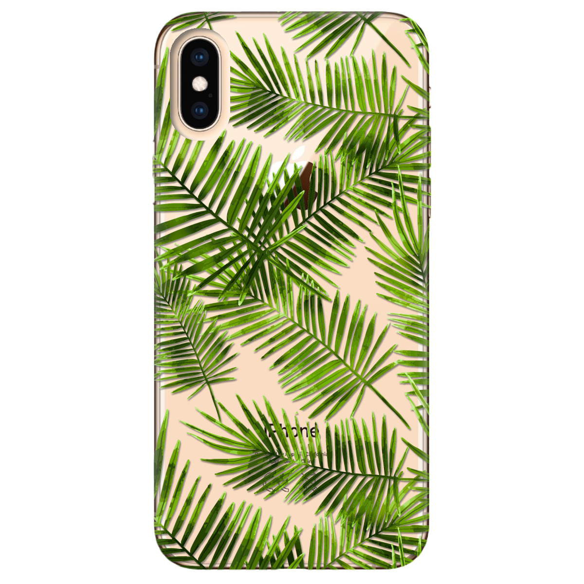 Чохол для Apple iPhone X Palm - фото 1 - Чохли для телефонів