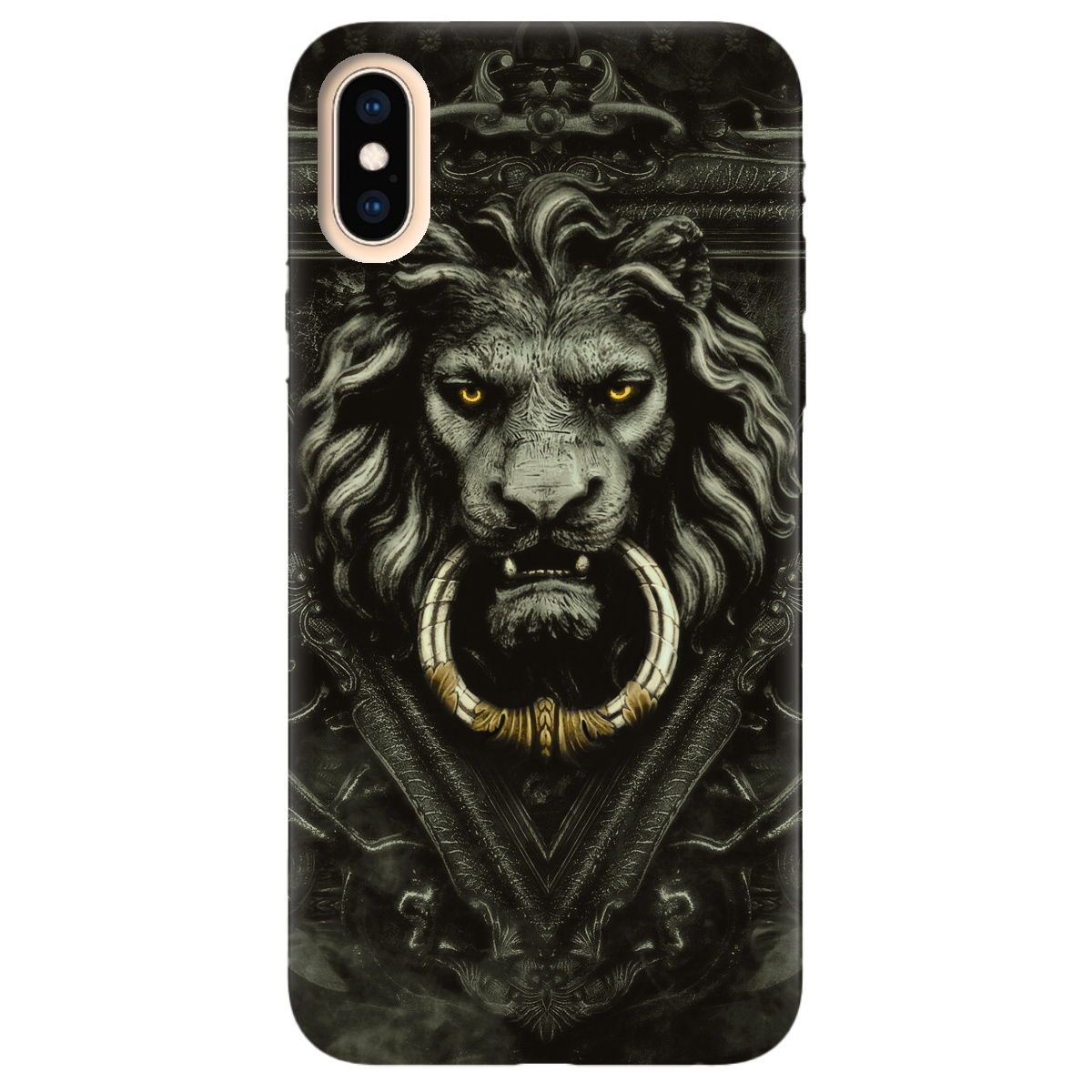 Чохол для Apple iPhone X Iron lion - фото 1 - Чохли для телефонів