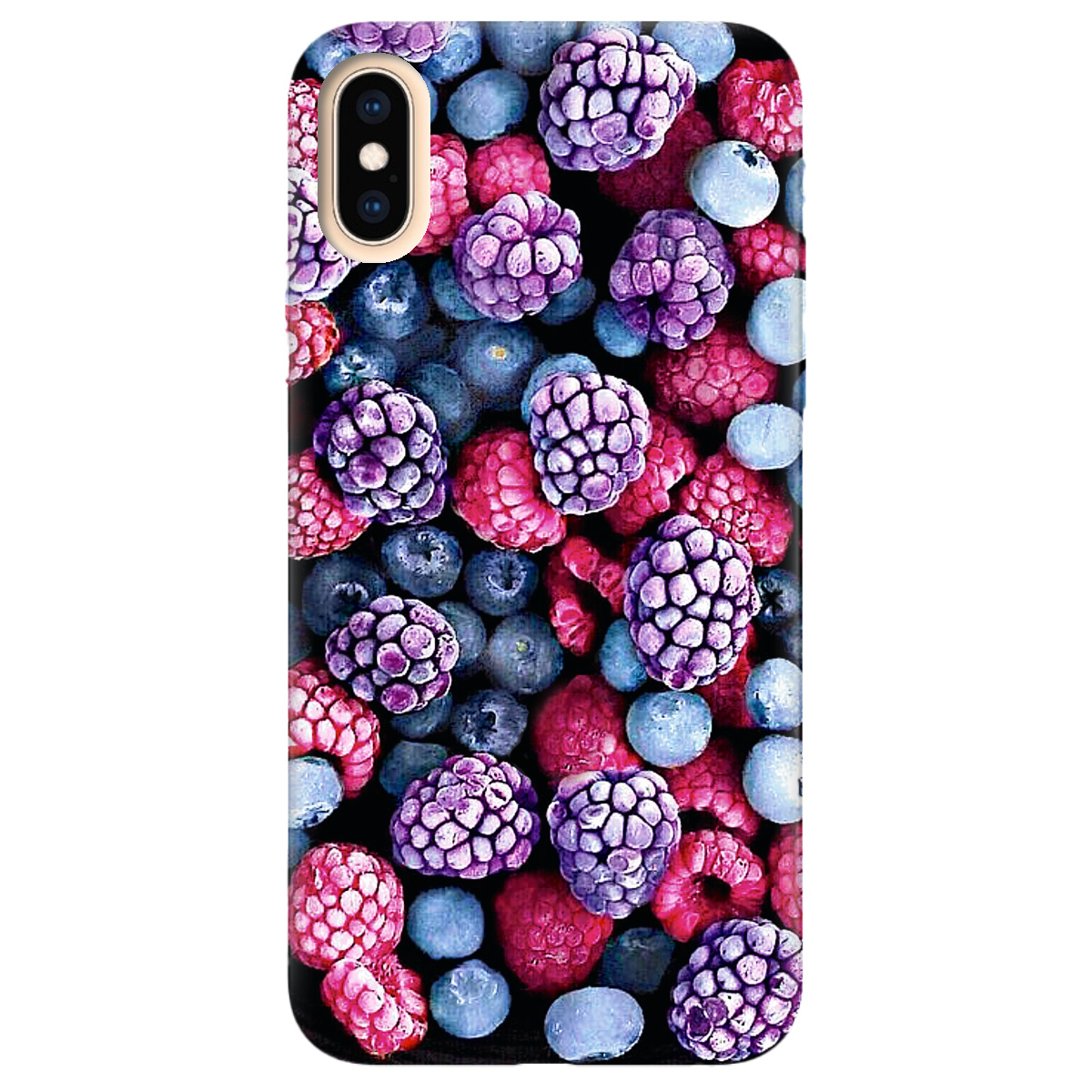 Чохол для Apple iPhone X Frosty berry - фото 1 - Чохли для телефонів