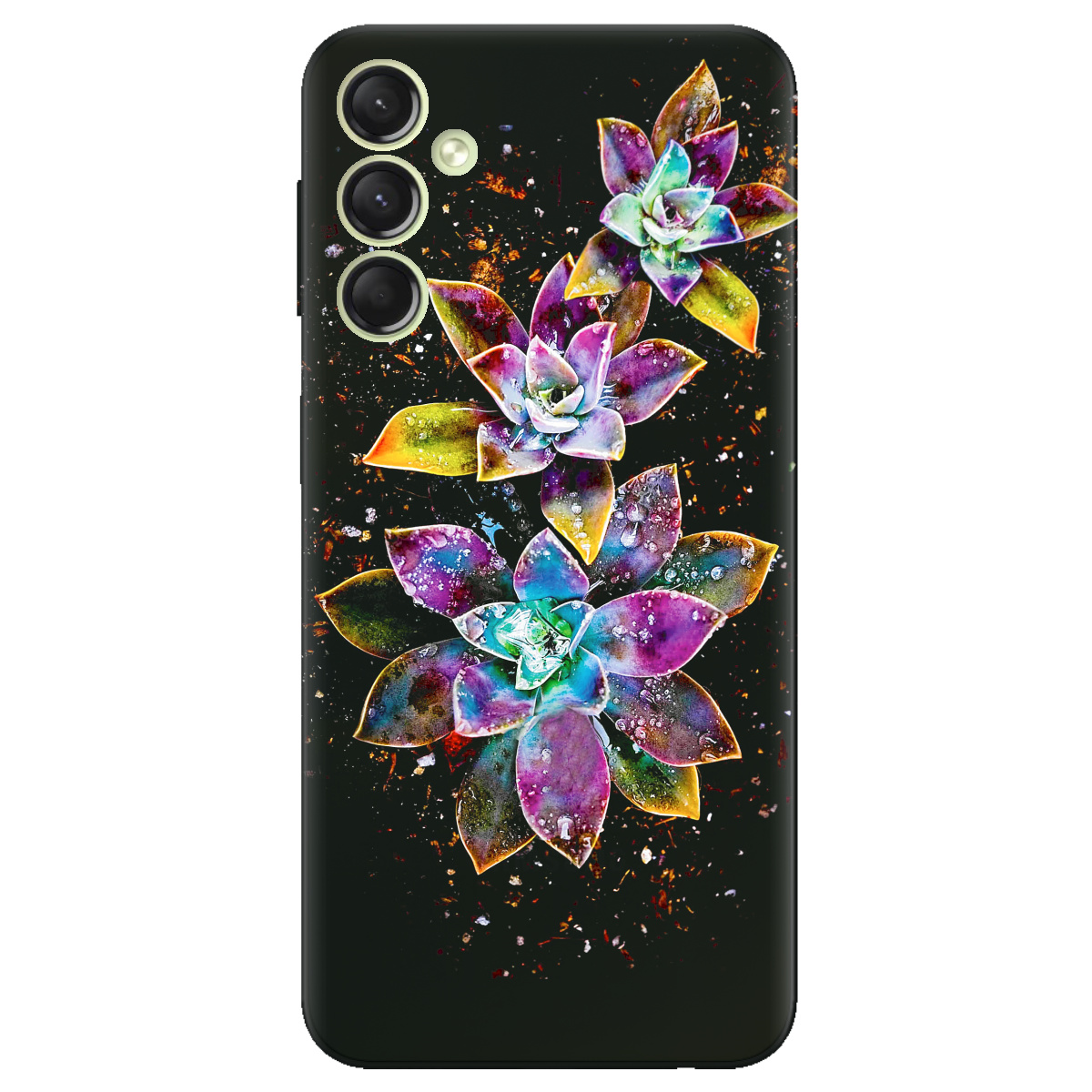 Чехол для Samsung Galaxy A24 4G Magical flowers - фото 1 - Чехлы для телефонов