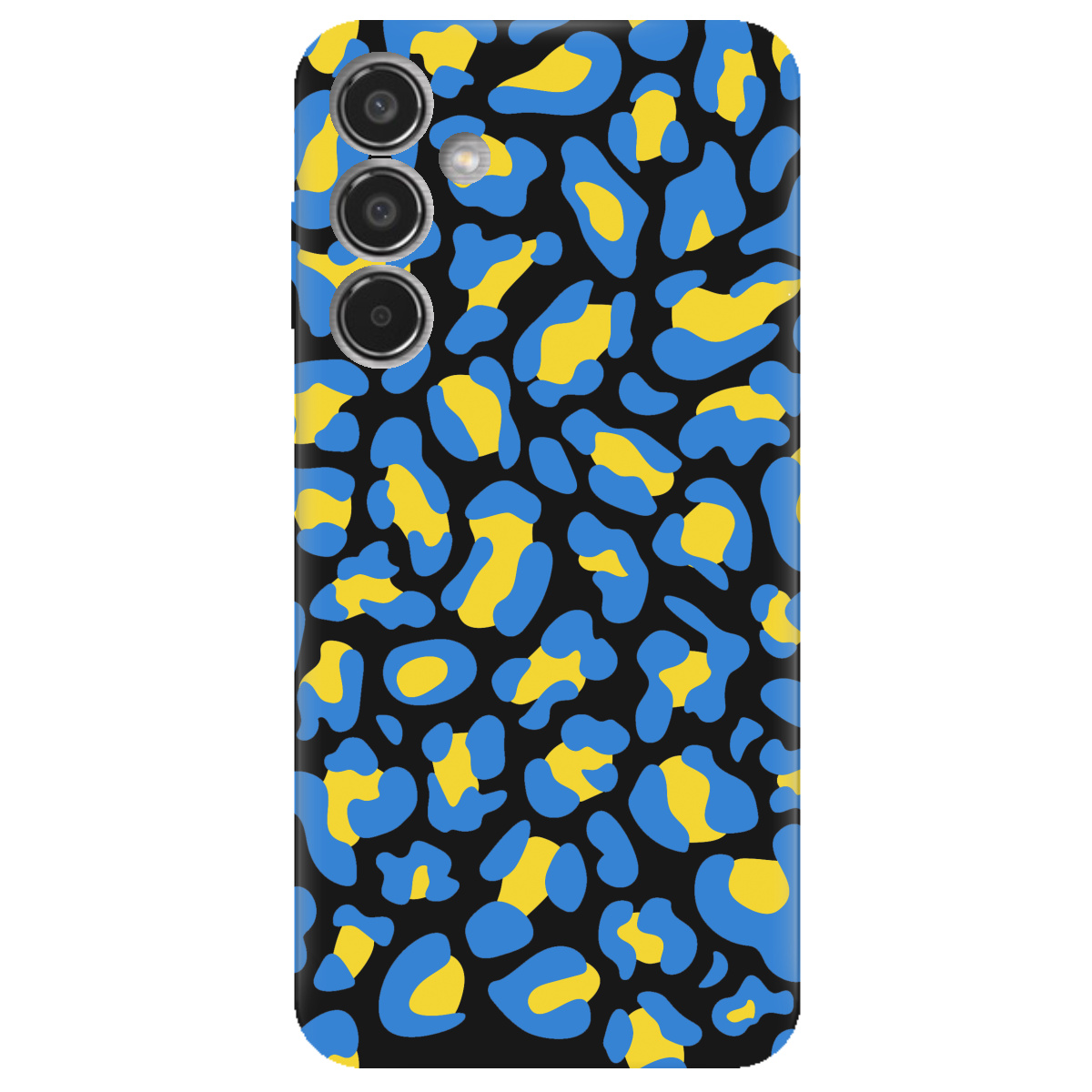 Чохол для Samsung Galaxy M35 5G чорний матовий soft touch LeopardUA - фото 1 - Чохли для телефонів