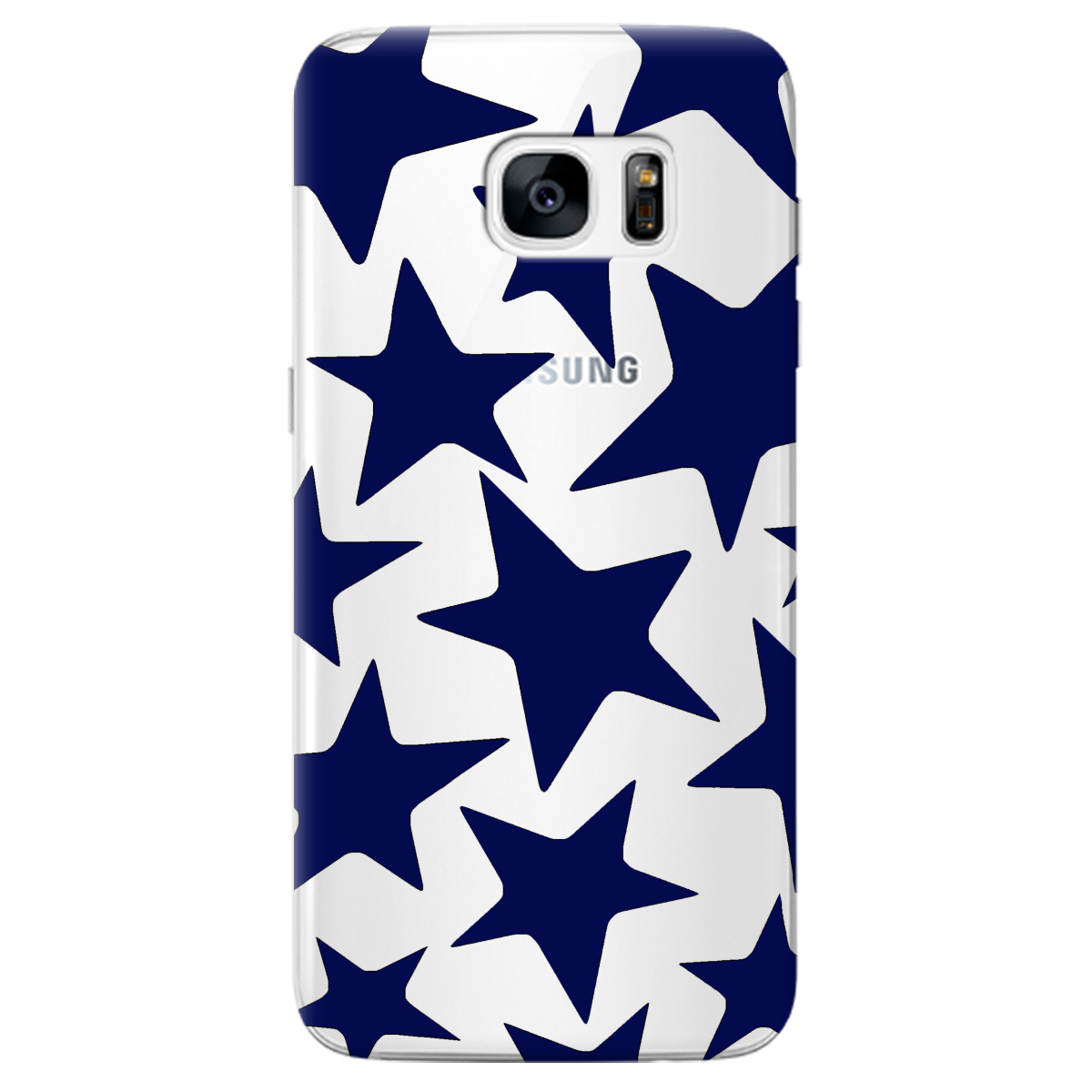 Чохол для Samsung Galaxy S7 Edge Blue Star - фото 1 Чохол для Samsung Galaxy S7 Edge Blue Star - фото 1 - Чохли для телефонів