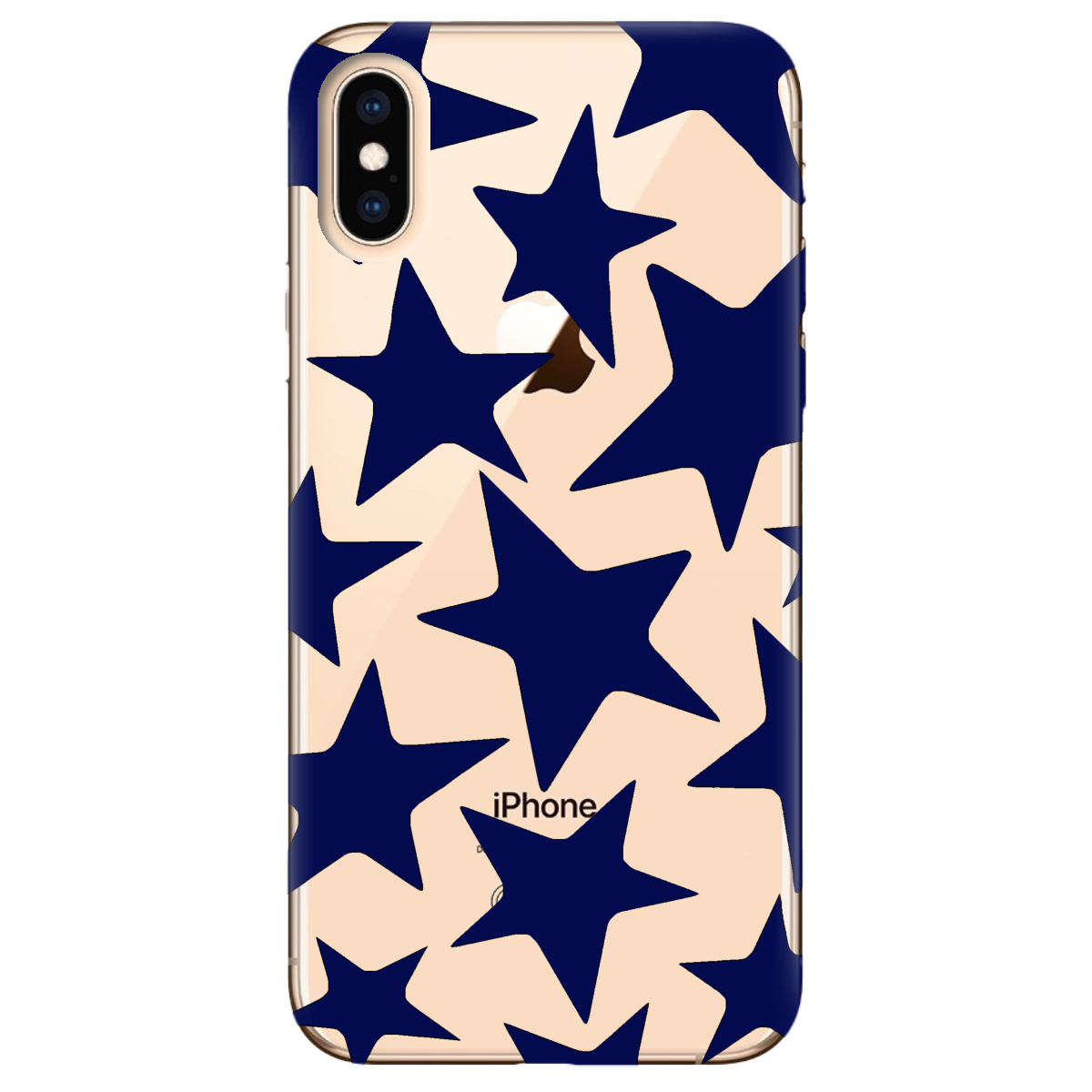 Чехол для Apple iPhone X Blue Star - фото 1 - Чехлы для телефонов