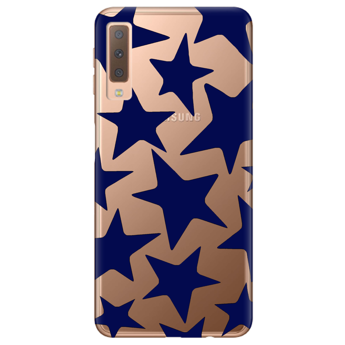 Чохол для Samsung Galaxy A7 2018 Blue Star - фото 1 - Чохли для телефонів