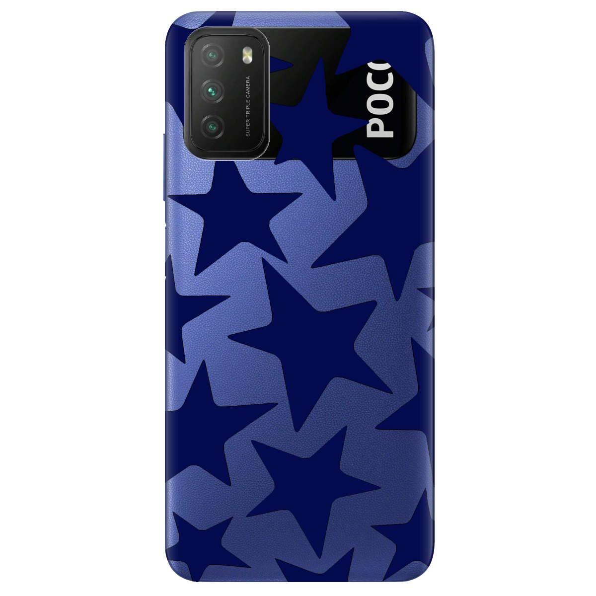 Чехол для Xiaomi Poco M3 Blue Star - фото 1 - Чехлы для телефонов