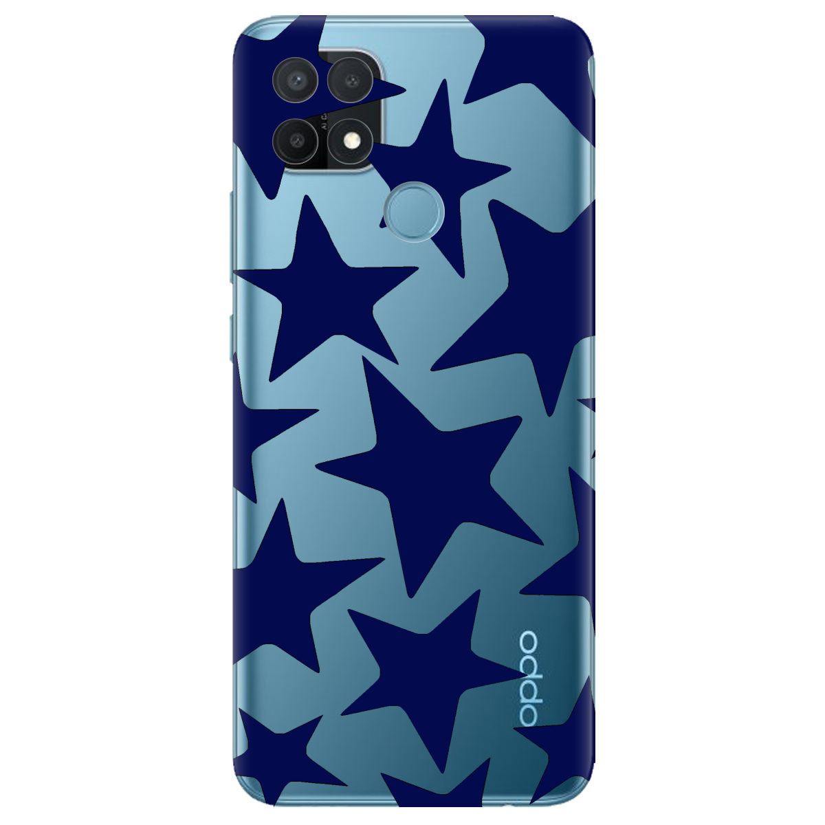 Чехол для Oppo A15s/ A15 Blue Star - фото 1 - Чехлы для телефонов