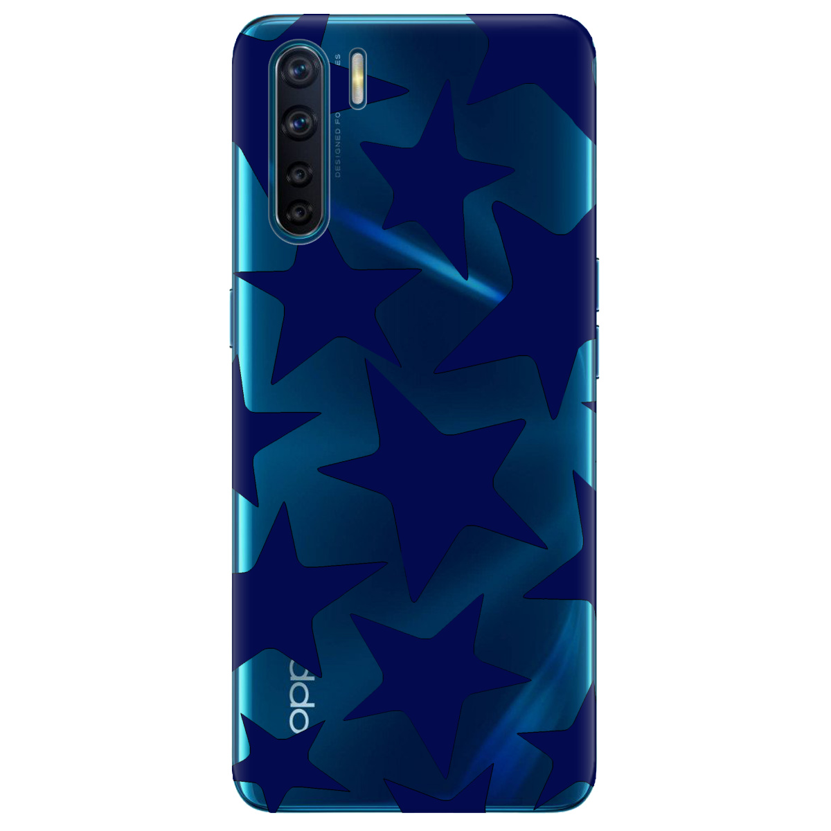 Чохол для Oppo A91 Blue Star - фото 1 - Чохли для телефонів