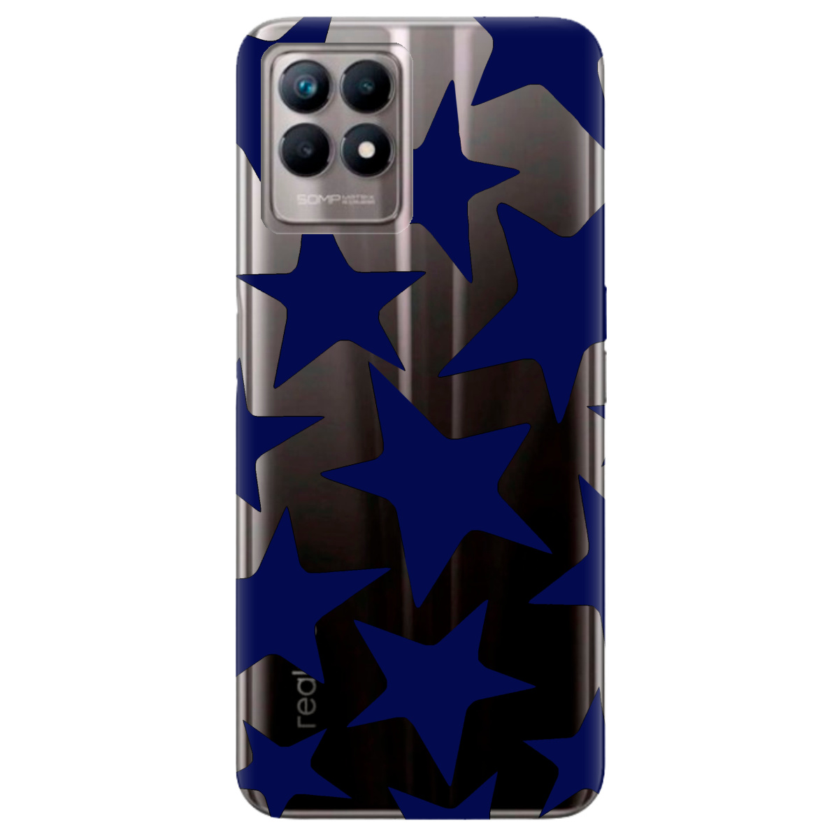 Чехол для Realme 8i Blue Star - фото 1 - Чехлы для телефонов