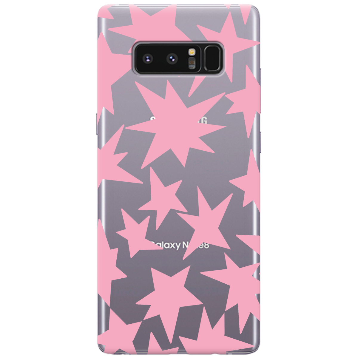Чохол для Samsung Galaxy Note 8 Pink Star - фото 1 - Чохли для телефонів