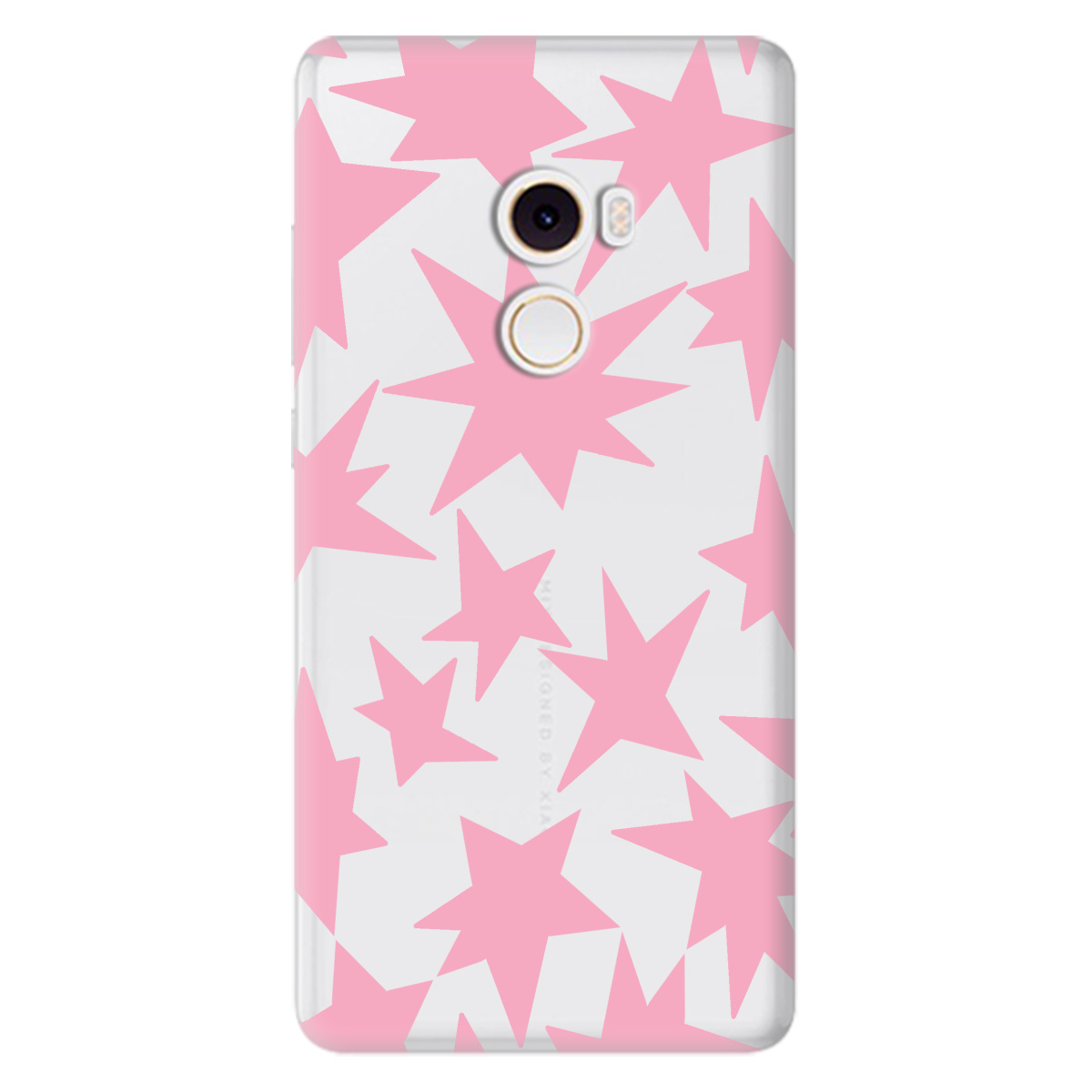 Чехол для Xiaomi Mi Mix 2 Pink Star - фото 1 Чехол для Xiaomi Mi Mix 2 Pink Star - фото 1 - Чехлы для телефонов