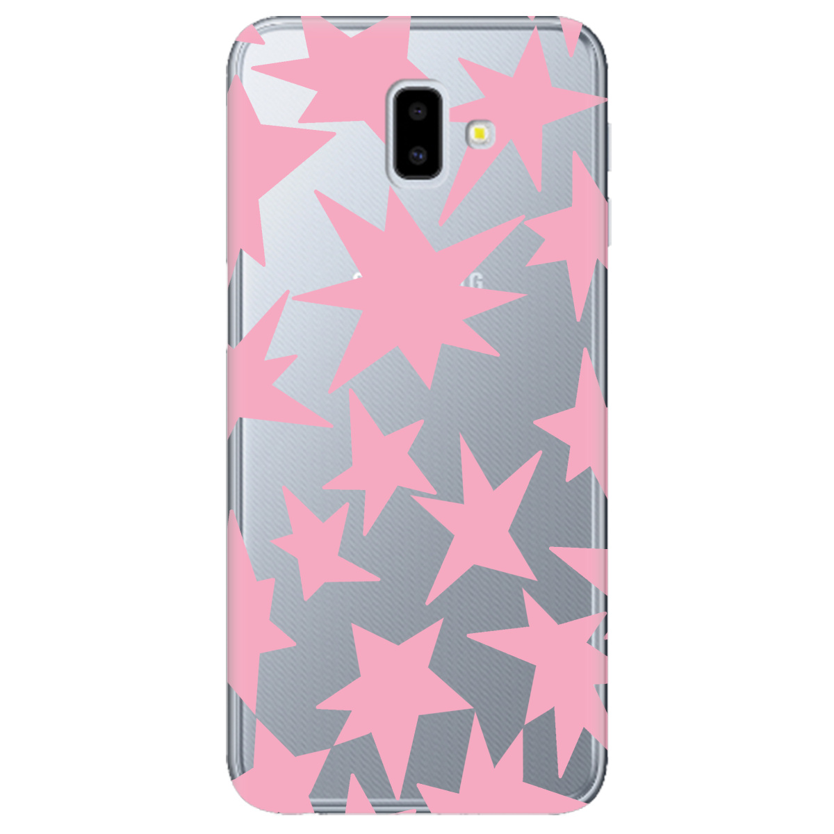 Чохол для Samsung Galaxy J6 Plus 2018 Pink Star - фото 1 Чохол для Samsung Galaxy J6 Plus 2018 Pink Star - фото 1 - Чохли для телефонів