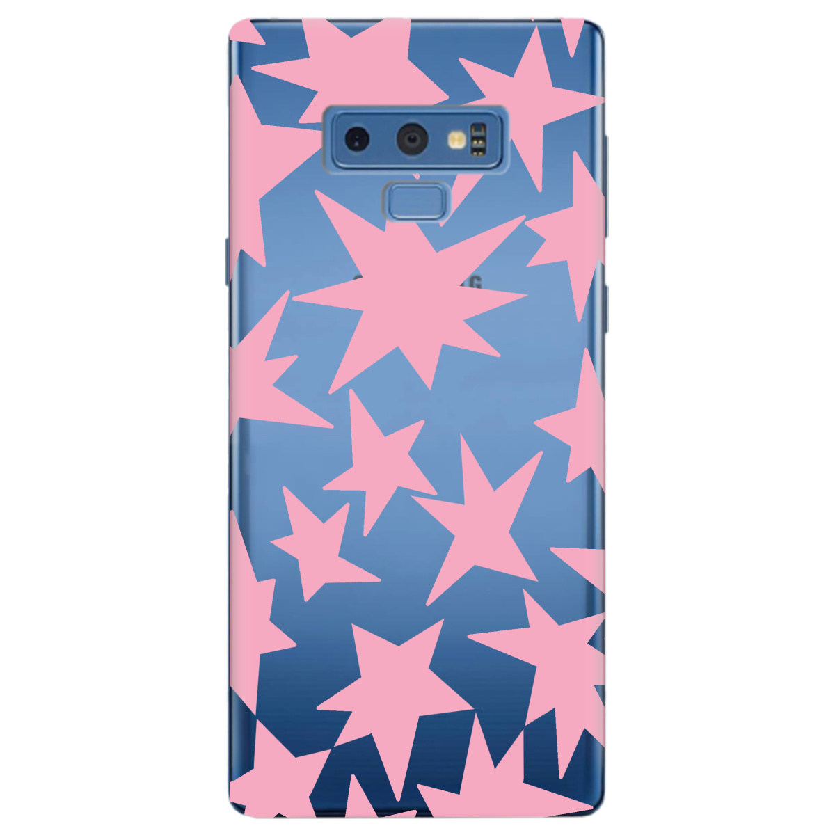 Чохол для Samsung Galaxy Note 9 Pink Star - фото 1 Чохол для Samsung Galaxy Note 9 Pink Star - фото 1 - Чохли для телефонів
