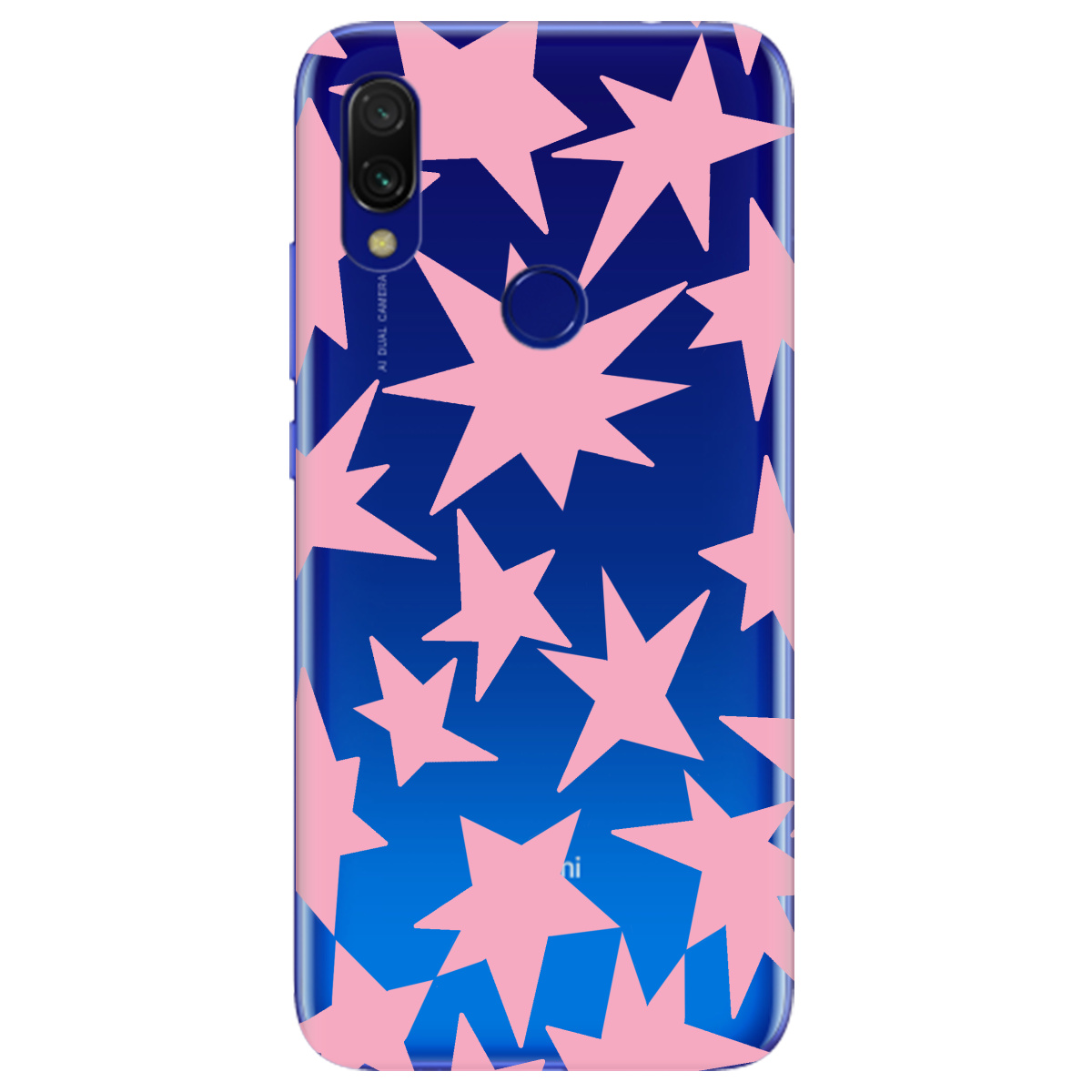 Чехол для Xiaomi Redmi 7 Pink Star - фото 1 - Чехлы для телефонов